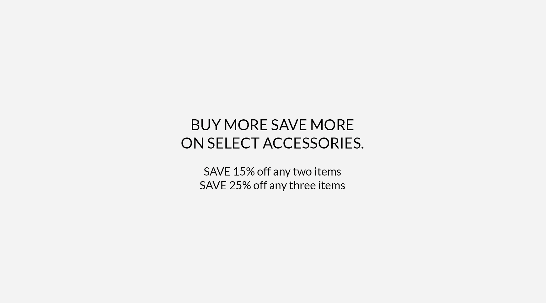 Accessory Bundles