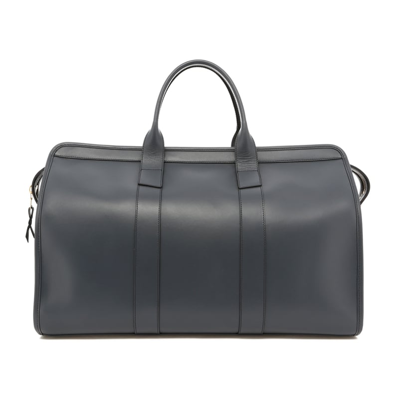 Signature Travel Duffle - Battleship Grey - Belting Leather in 