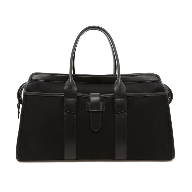 Troy Duffle - Black / Black Trim - 18oz Canvas in 