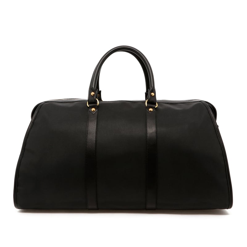 Hampton Duffle - Black/Black Trim - Nylon in 