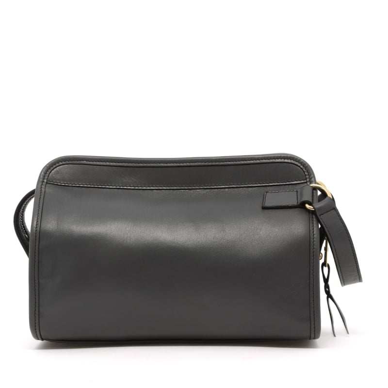 Large Travel Kit - Grey - Tumbled Leather in 
