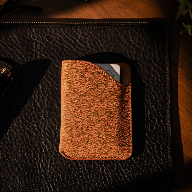 Card Wallet in goat skin