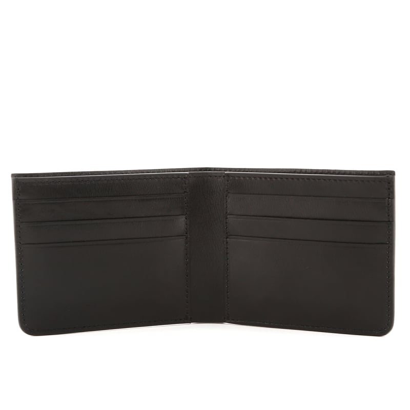 Bifold Wallet - Black Alligator/Black Cross Grain in 