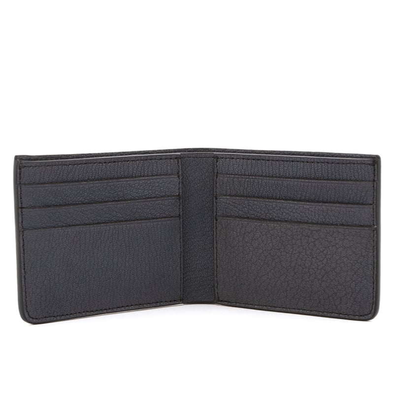 Bifold Wallet - Black Alligator/Bluestone Goatskin in 