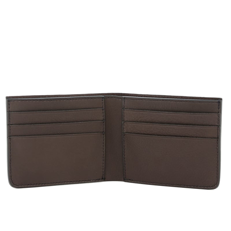 Bifold Wallet - Chocolate Chip - Tumbled Leather in 