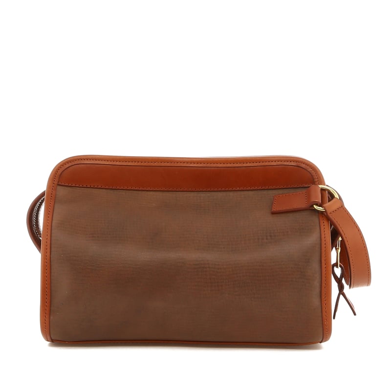 Large Travel Kit - Otter/Cognac- Cross Grain Leather in 