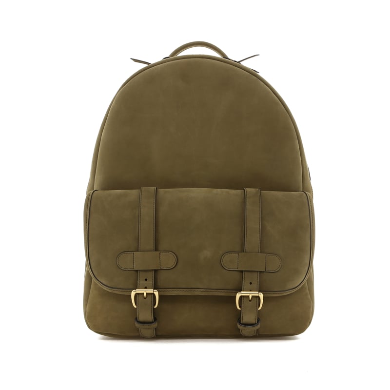 Hampton Backpack - Sage Green - Smooth Nubuck  in 