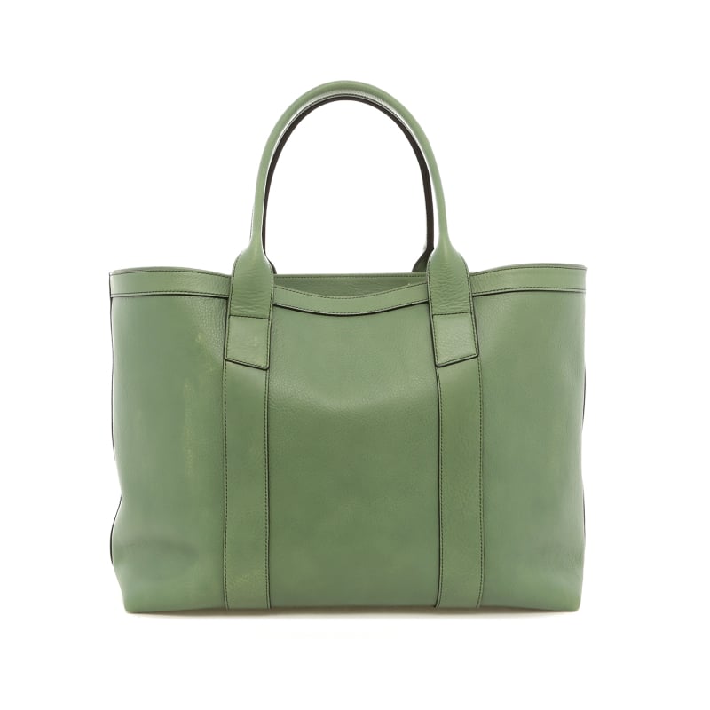 Large Working Tote - Meadow - Tumbled - Pacific Blue Sunbrella in 