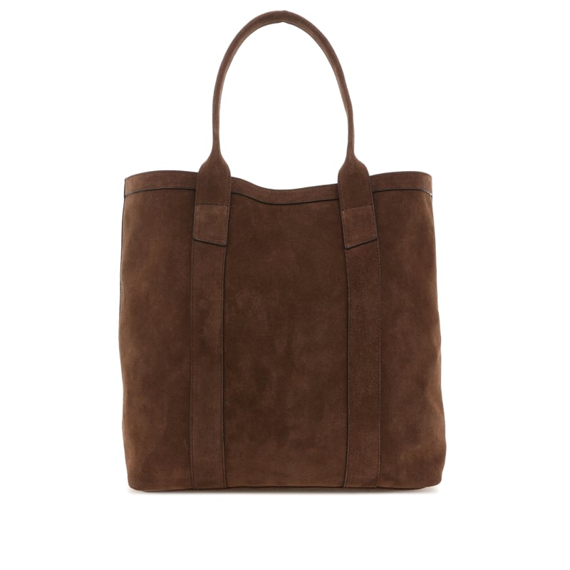 Tall Tote - Rawhide Brown - Suede  - Unlined
 in 