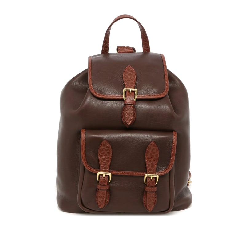 Classic Backpack - Chocolate Tumbled/Chestnut Shrunken
 in 