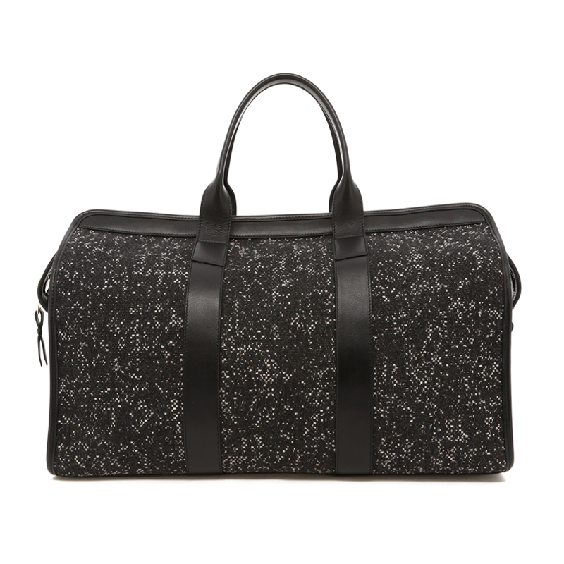 Signature Travel Duffle - Raven Tweed Sunbrella/Black Trim in 