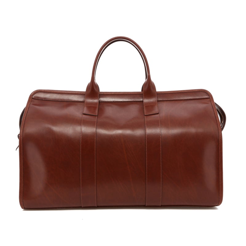 Signature Travel Duffle - Dark Chili - Belting Leather in 